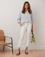 MALIA RELAXED JEANS / WHITE