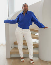 MALIA RELAXED JEANS / WHITE