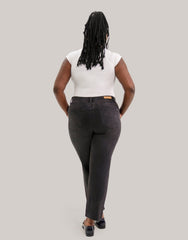 EMILY SLIM JEANS / WASHED BLACK