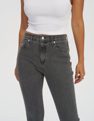 RACHEL SKINNY JEANS / 30 WASHED GREY STEEL
