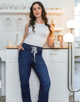 MALIA RELAXED JEANS / WINDY BLUE