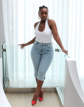 RACHEL CAPRI JEANS / BLUE AIR