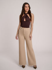 LILY WIDE LEG JEANS / PAMPAS