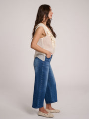 LILY WIDE LEG JEANS / BLUE DIDDLEY