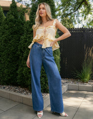 LILY WIDE LEG JEANS / SHANIA