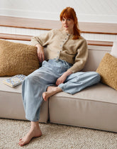 MALIA RELAXED JEANS / CLOUD