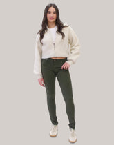 RACHEL SKINNY JEANS / EVERGREEN