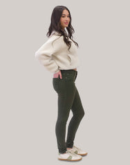 RACHEL SKINNY JEANS / EVERGREEN