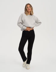 CHLOE STRAIGHT JEANS / 31 BLACK