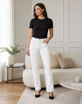 ALEX BOOTCUT JEANS / WHITE