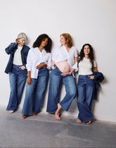 LILY WIDE LEG JEANS / AURORE