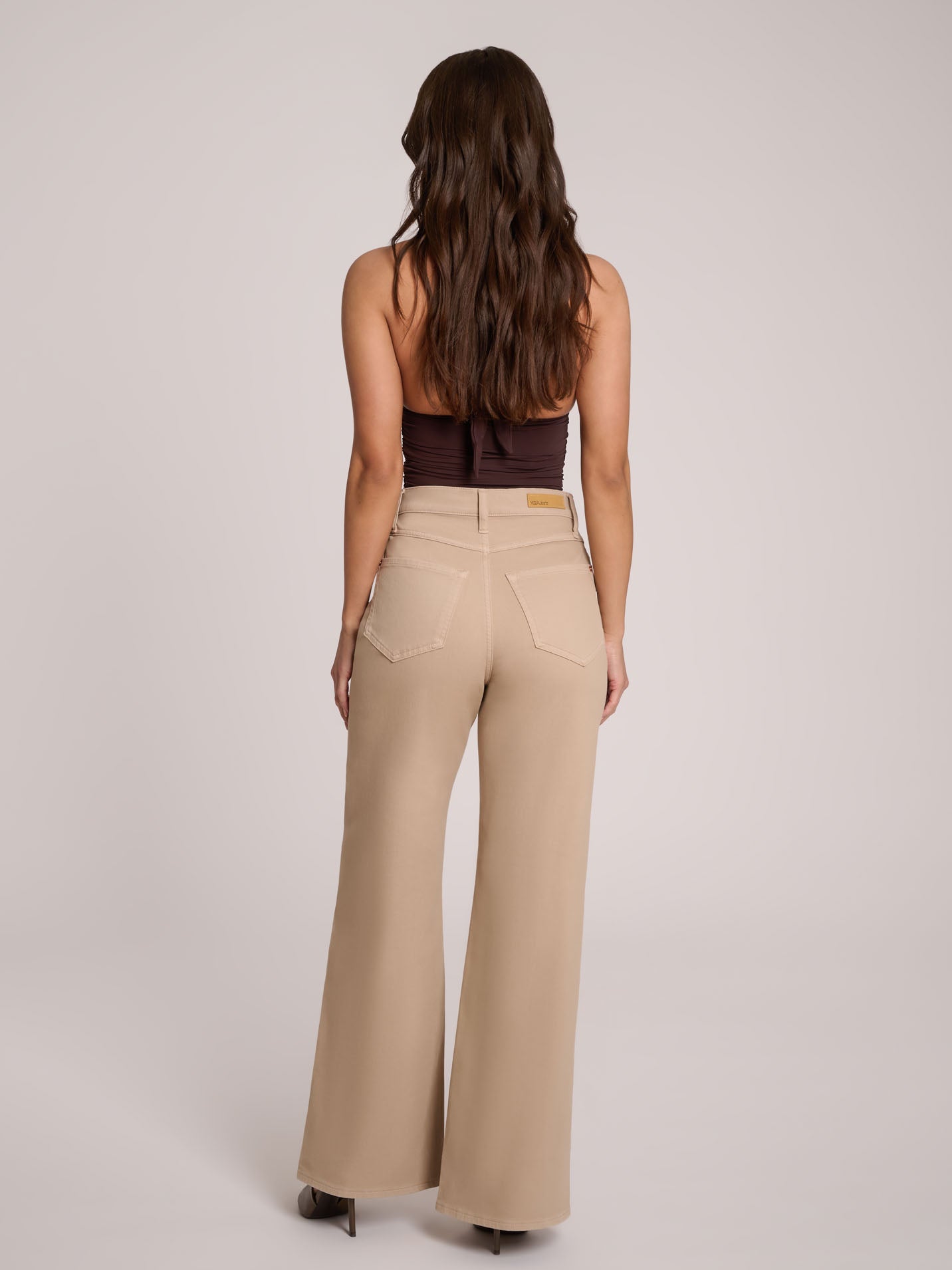 LILY WIDE LEG JEANS / PAMPAS