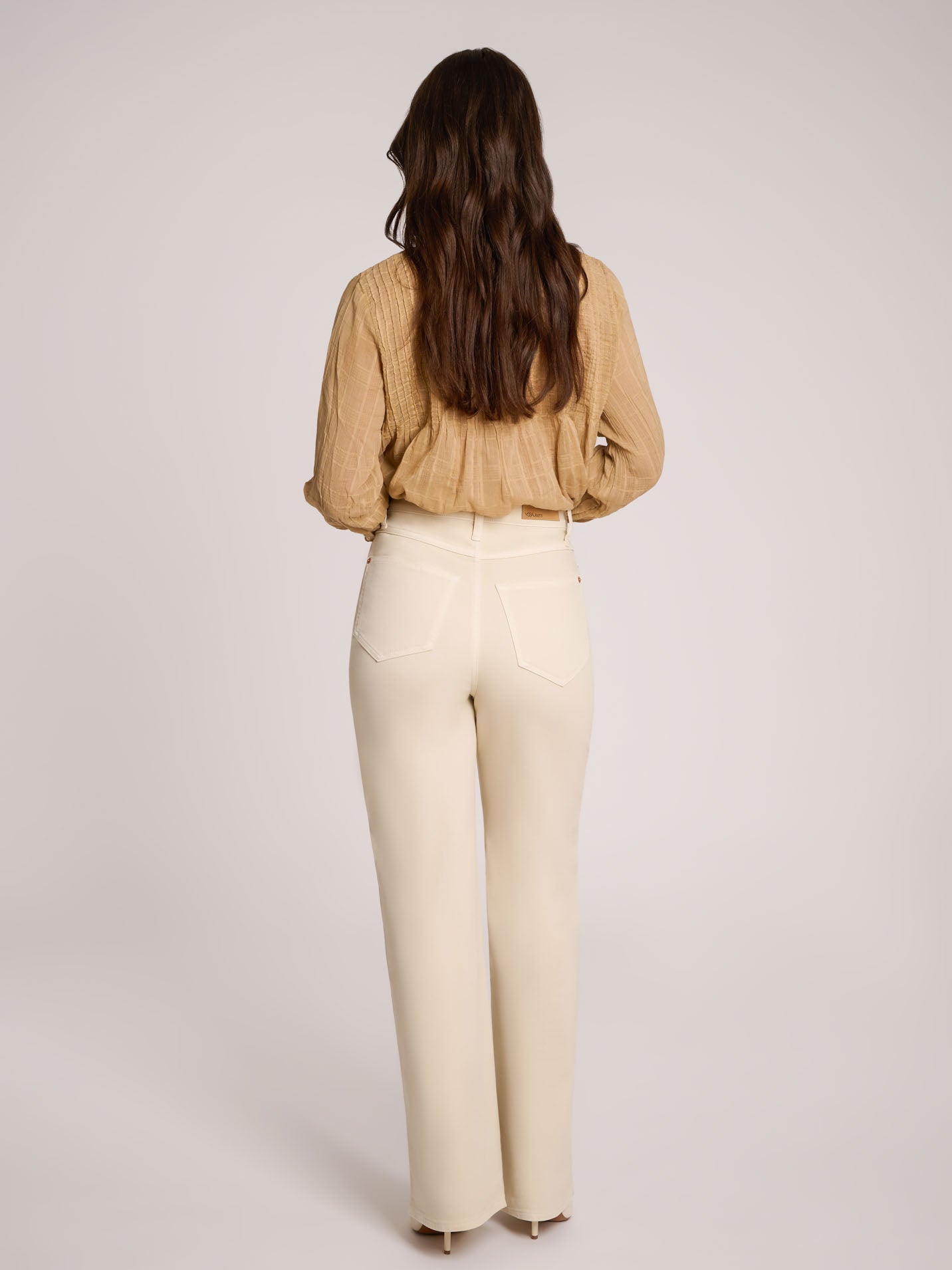 LILY WIDE LEG JEANS / BRAIDED BASKET