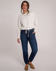 MALIA RELAXED JEANS / WINDY BLUE