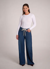 LILY WIDE LEG JEANS / CARINA