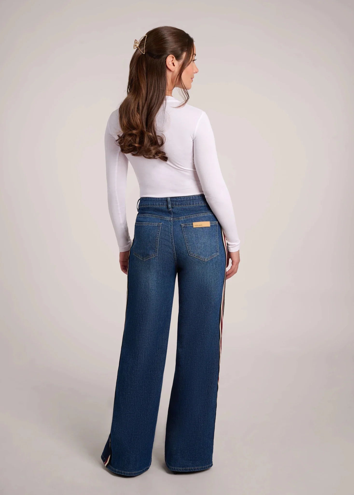 LILY WIDE LEG JEANS / CARINA