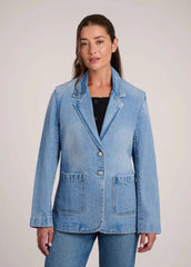 BOYFRIEND DENIM BLAZER / SIRIUS