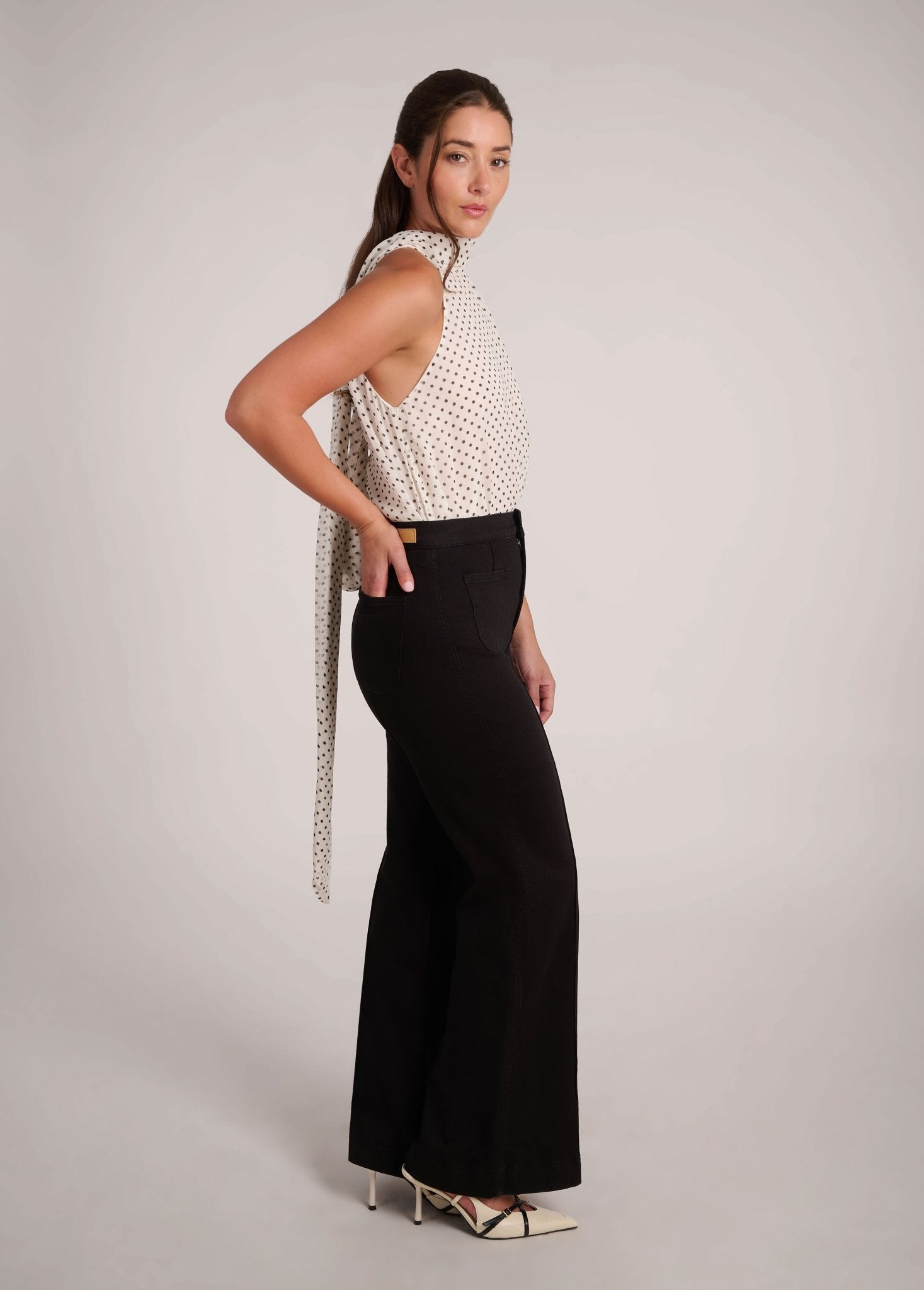 LILY WIDE LEG JEANS / MIRA