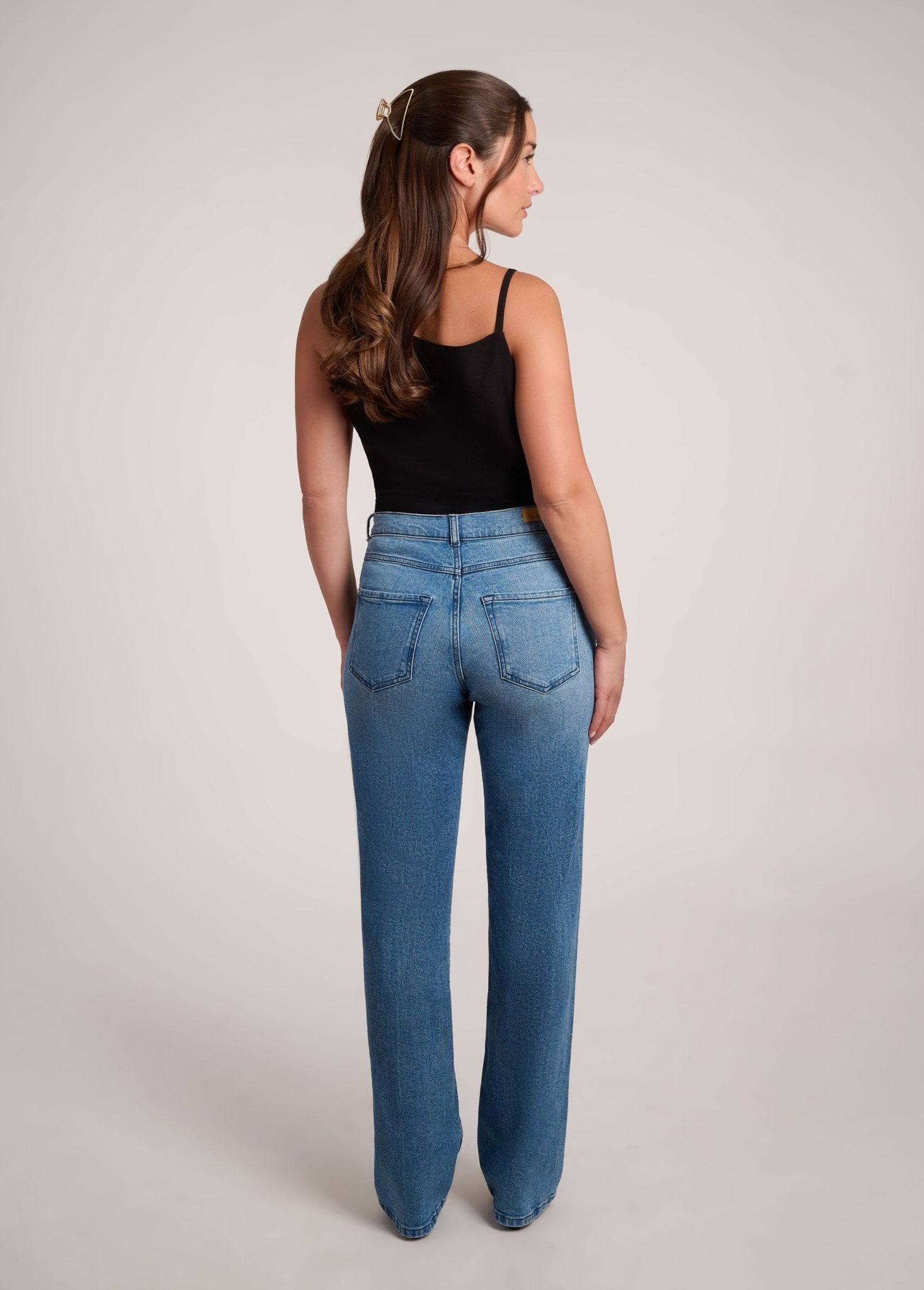 CHLOE STRAIGHT JEANS / AQUILA