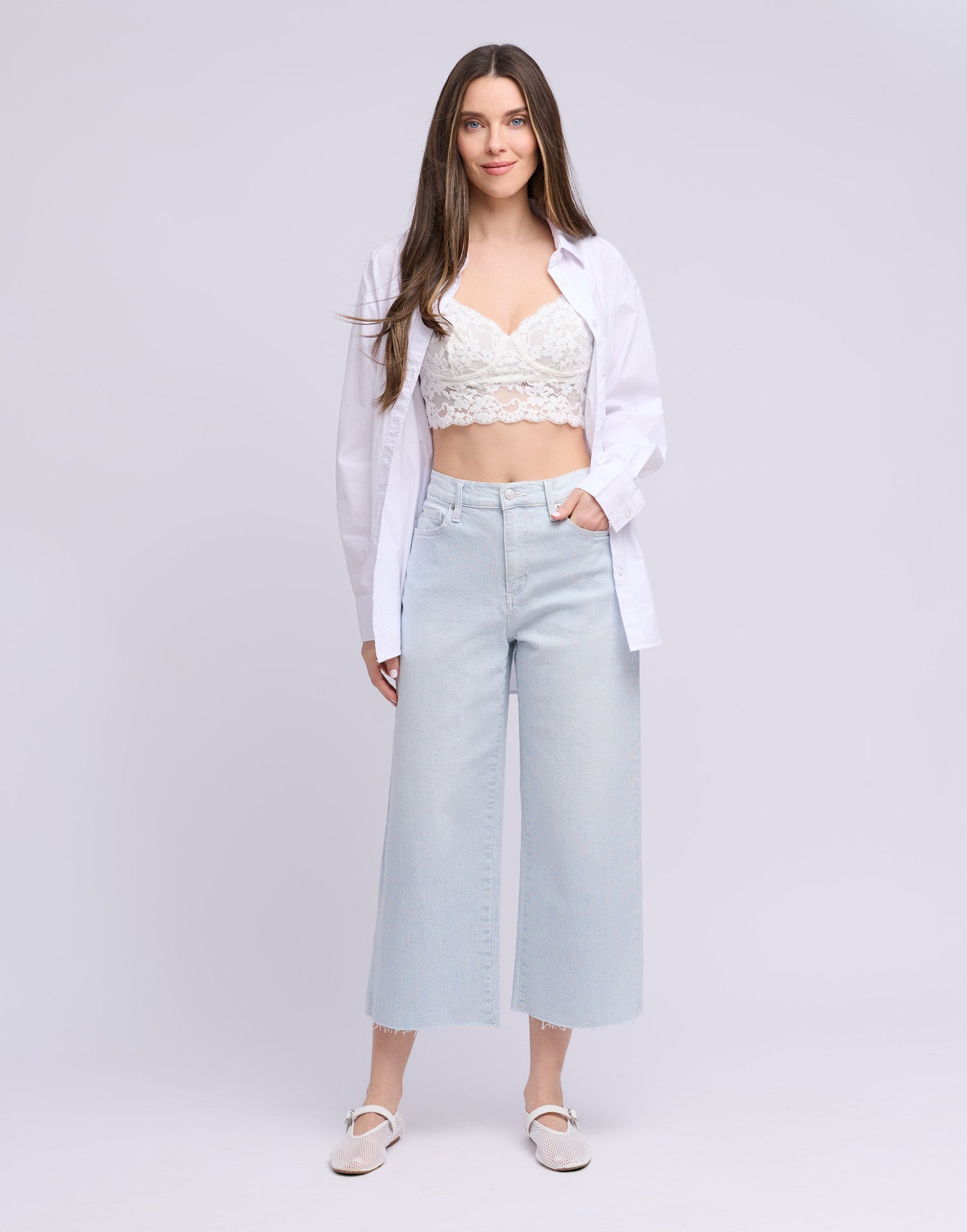 LILY WIDE LEG JEANS / SELENA