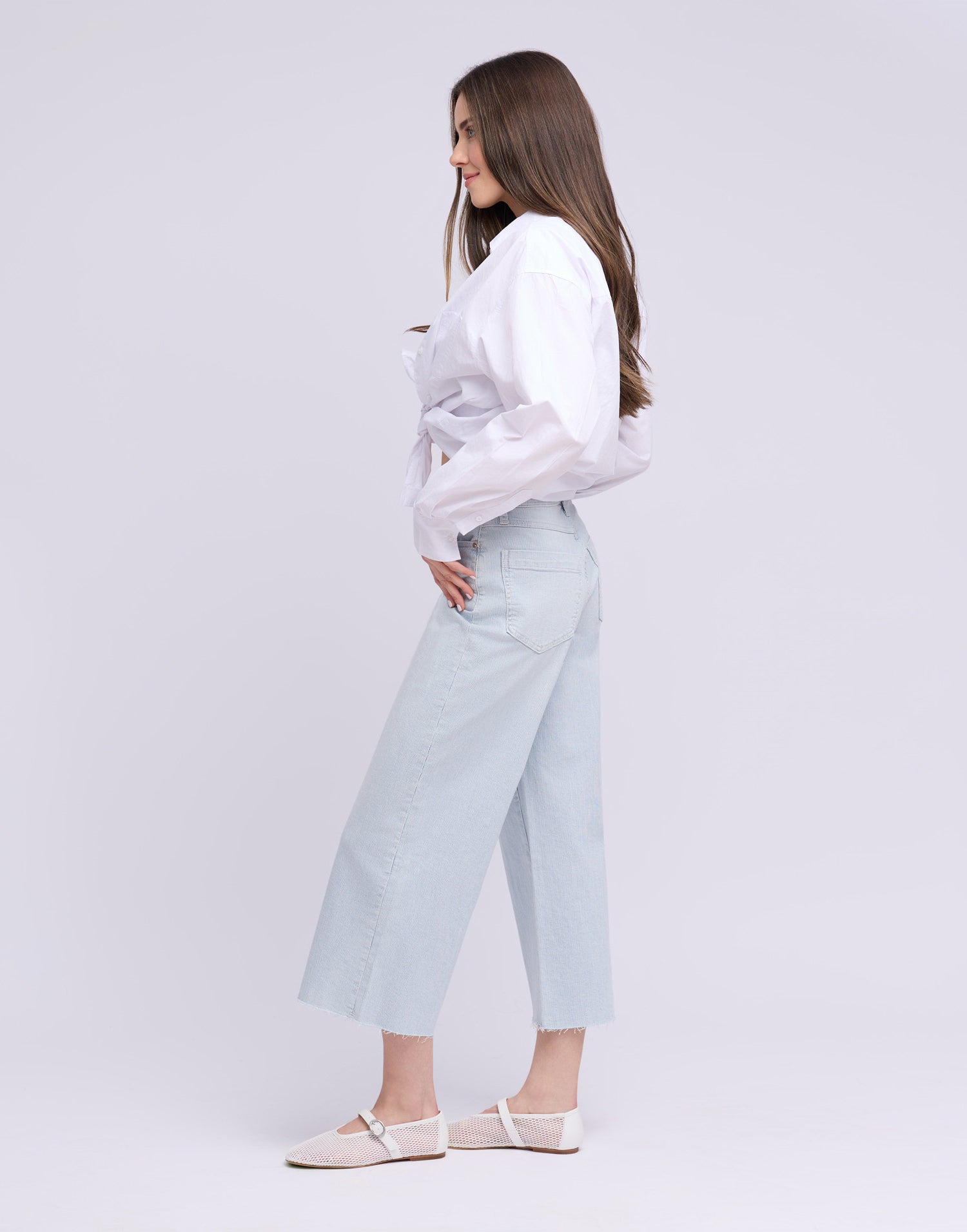 LILY WIDE LEG JEANS / SELENA