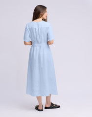 LONG LINEN DRESS / BIANCA