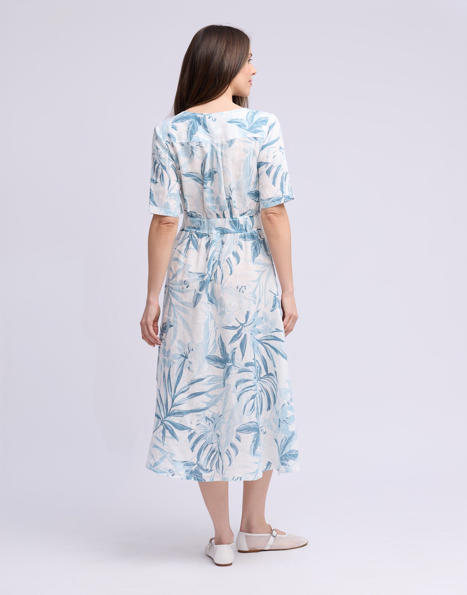 LONG LINEN DRESS / BIANCA