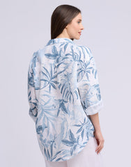 LINEN LONG SLEEVE SHIRT / ELENA