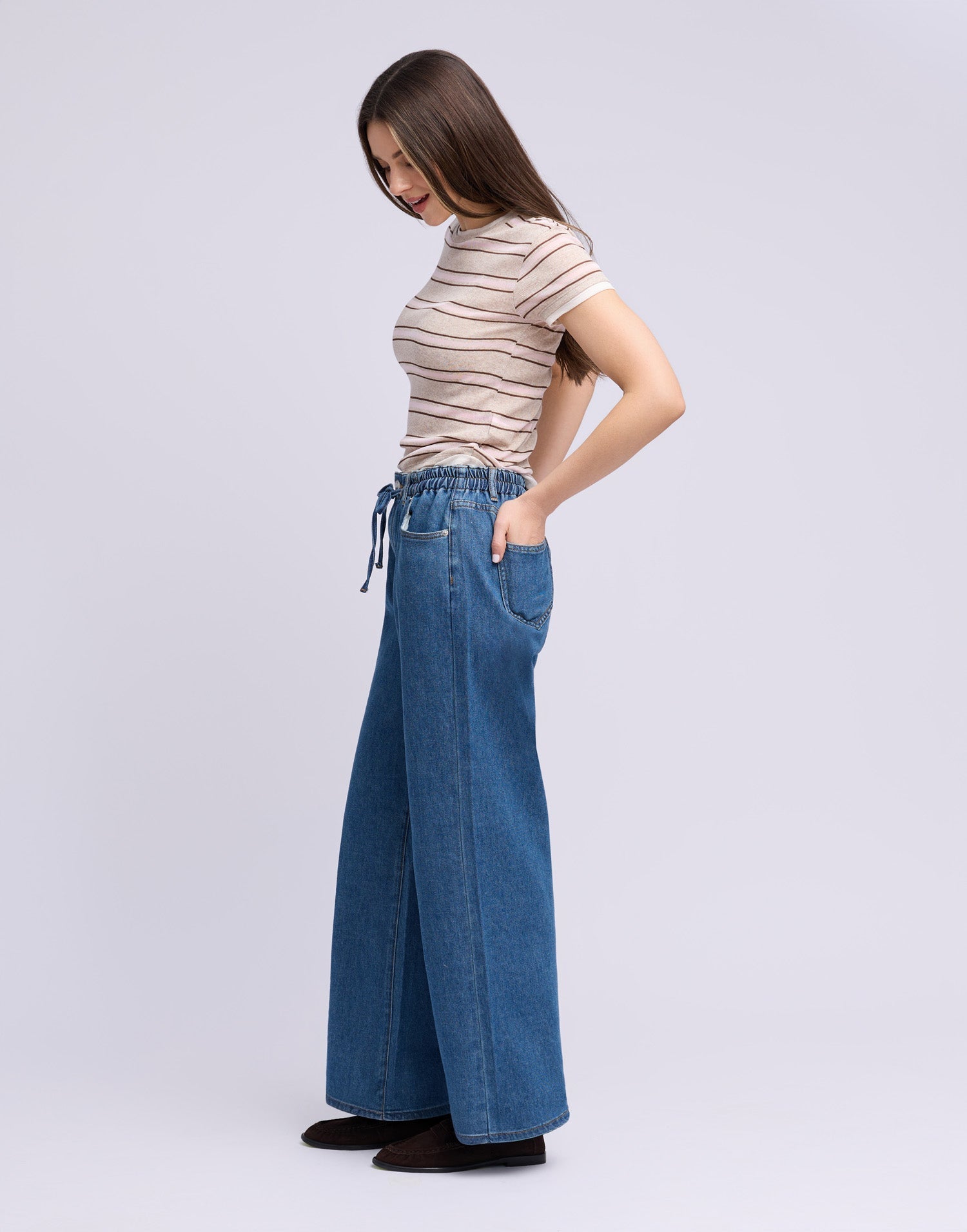 LILY WIDE LEG JEANS / SHANIA