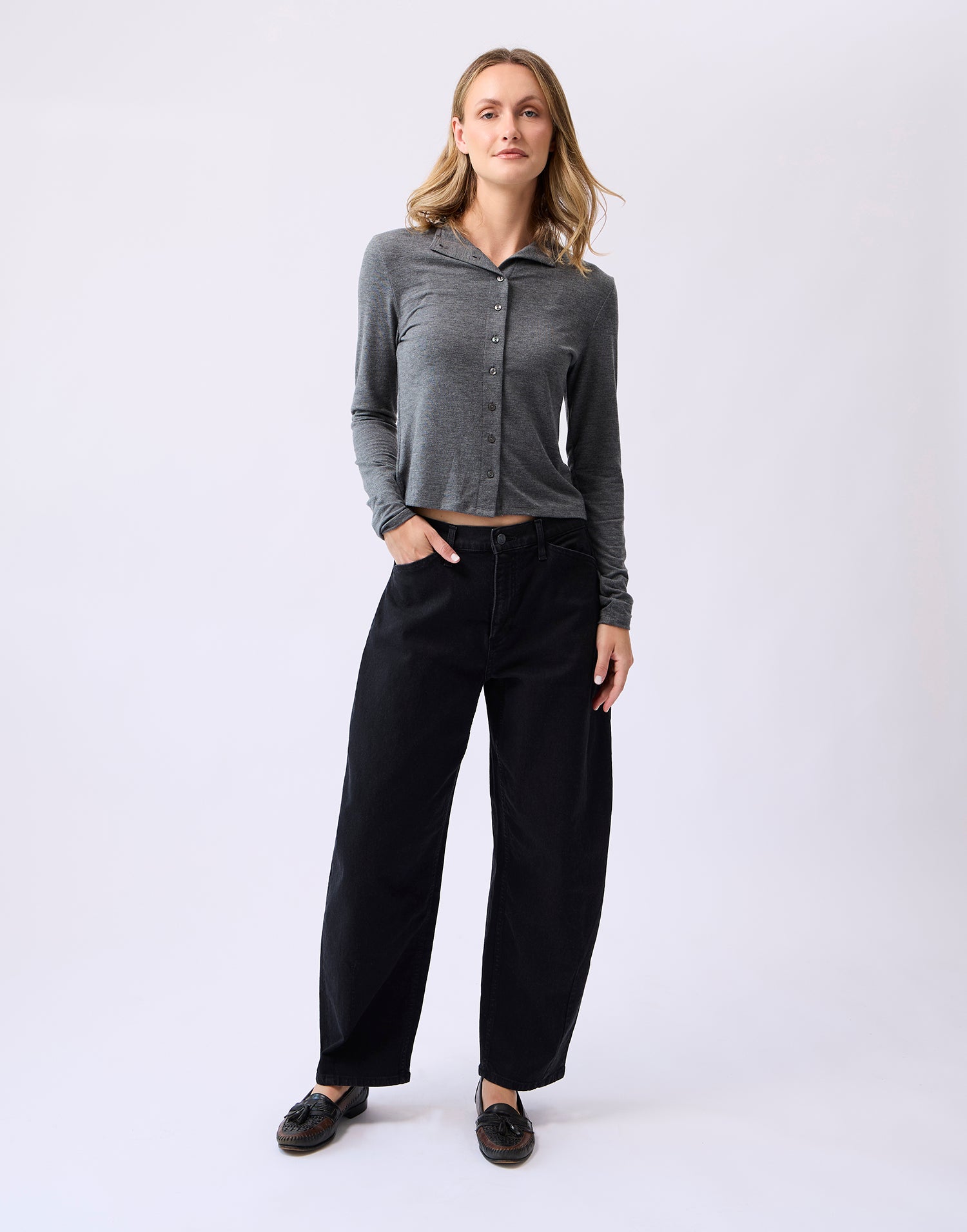 MALIA RELAXED JEANS / NOCTURNE
