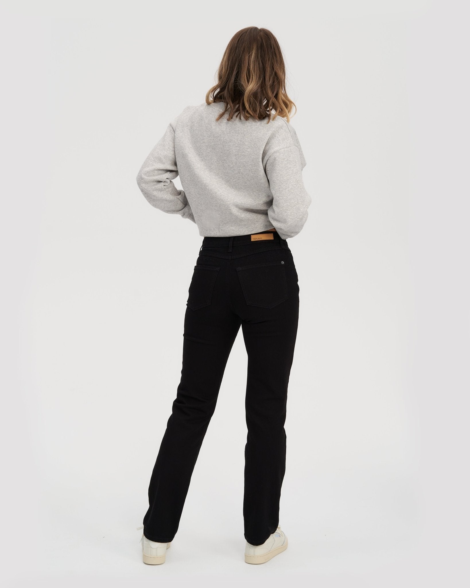 CHLOE STRAIGHT JEANS / 31 BLACK