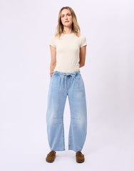 MALIA RELAXED JEANS / CLOUD